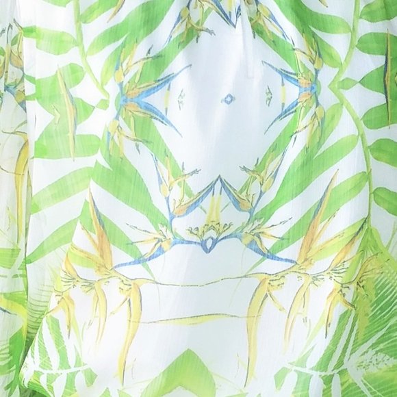 Philosophy Tropical Off the Shoulder Shirt - Picture 2 of 3
